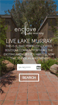 Mobile Screenshot of enclaveatlakemurray.com